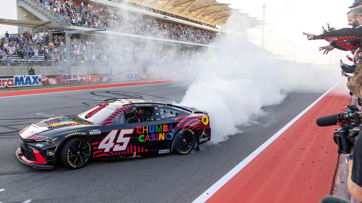 Michael Jordan's NASCAR driver makes history with 3rd straight win to start 2026 season at george magazine