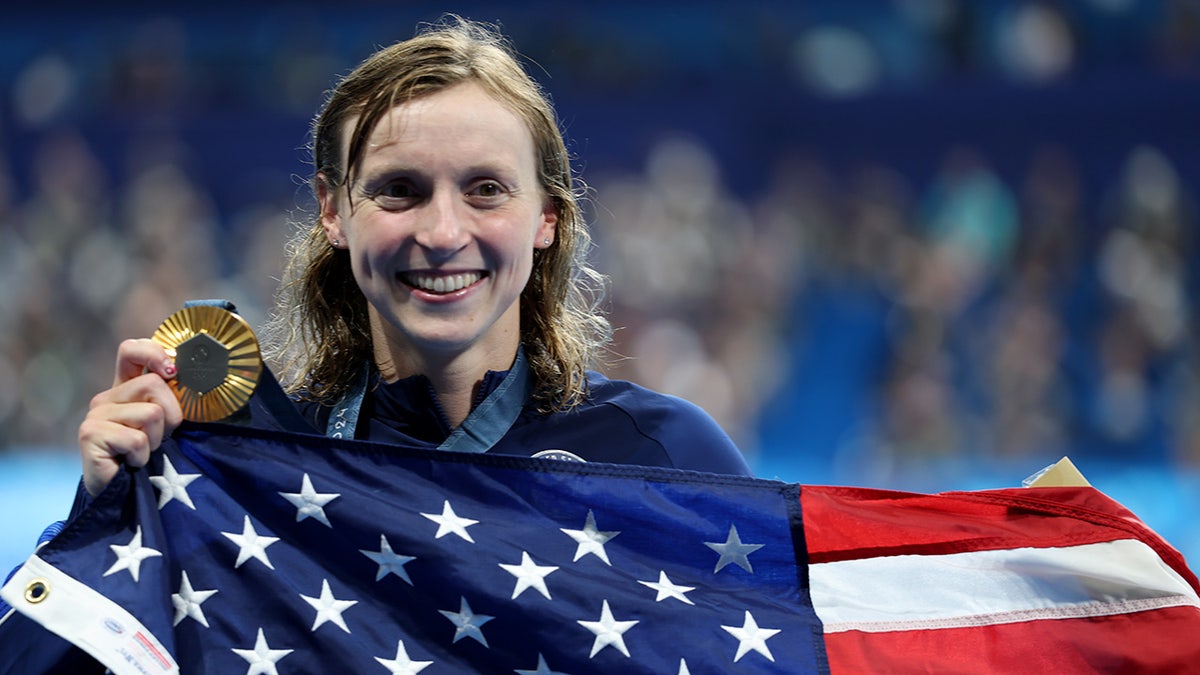 Olympic legend Katie Ledecky shares what she's learned about America at george magazine