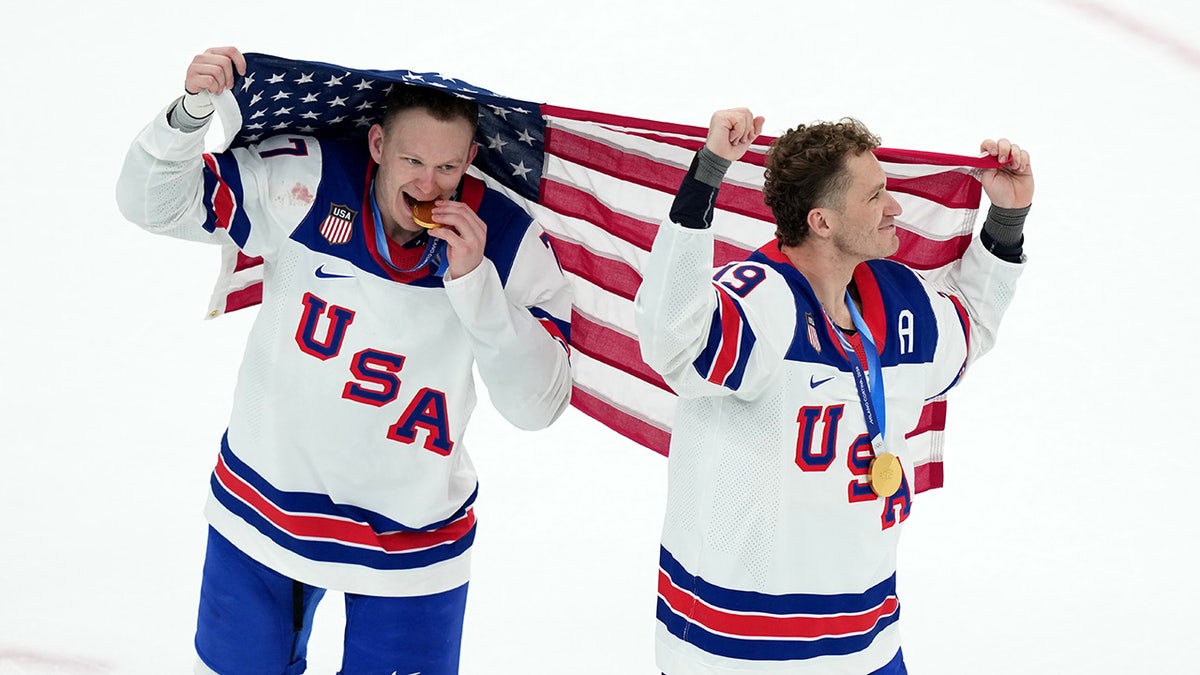 Team USA hockey star Matthew Tkachuk reveals whether Olympic gold tops Stanley Cup win at george magazine