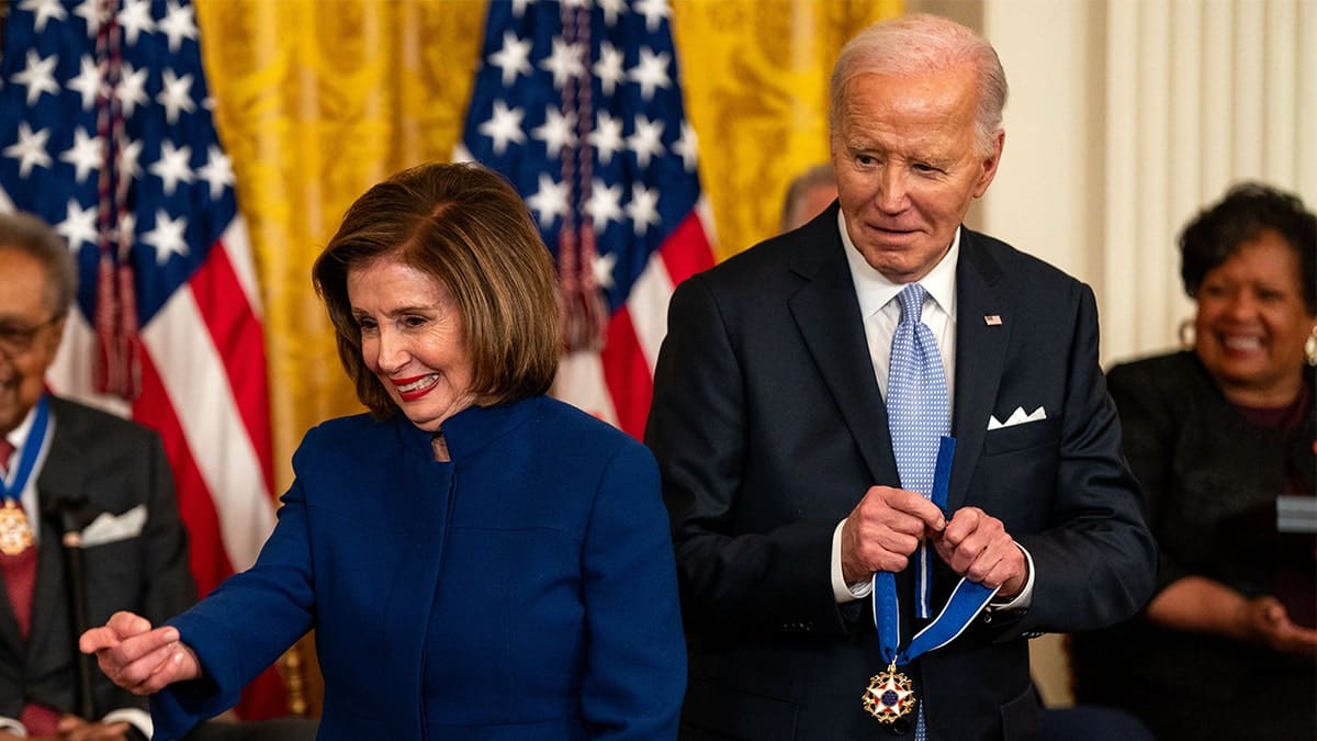 Pelosi and Biden