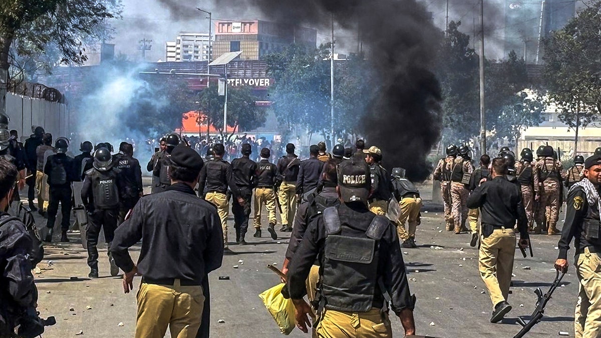 Protesters storm US Consulate in Pakistan, at least 9 dead at george magazine