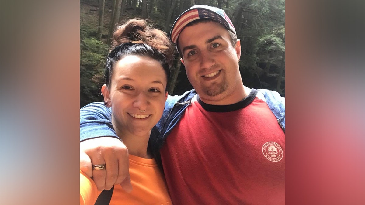 Husband accused of killing wife says he heard laughter, then screams before finding her dying at george magazine