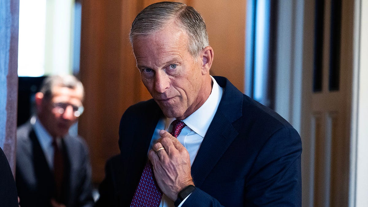 Thune, GOP blast Dems in DHS standoff as Lankford says they fear ICE over Iran at george magazine