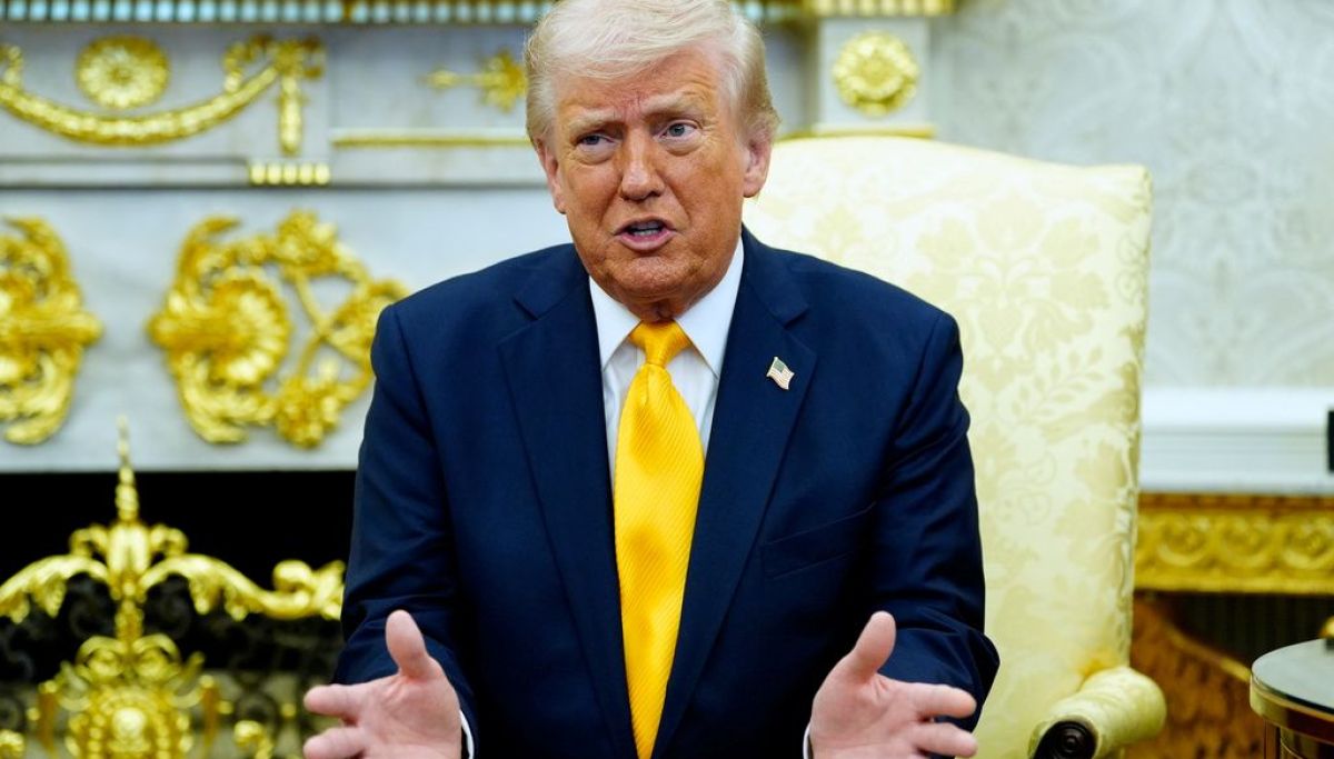 Trump open to $5 billion ICE funding cut if SAVE Act package passes at george magazine