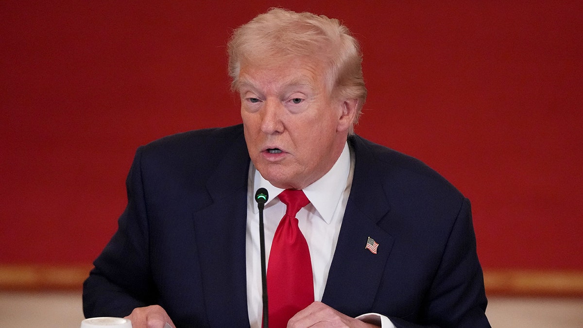 Trump sets sights on NIL regulation, SCORE Act at college sports roundtable, teases another executive order at george magazine