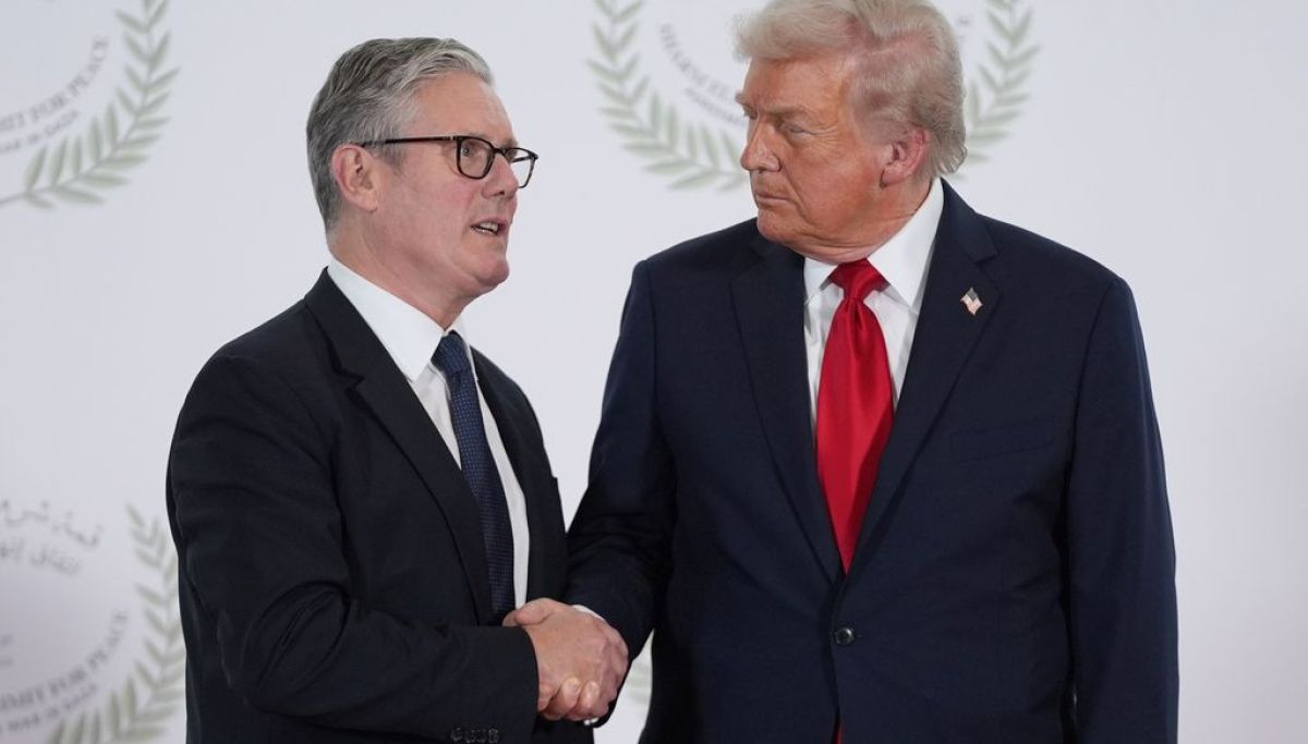 Trump talks with Starmer as he tries to lure countries to help reopen Strait of Hormuz at george magazine