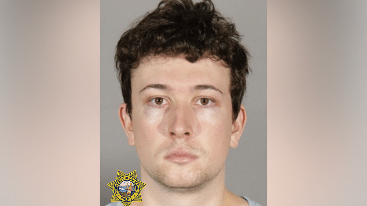 Mugshot of Alexander Schecter following his arrest by UCLA police in a kidnapping and sexual assault case