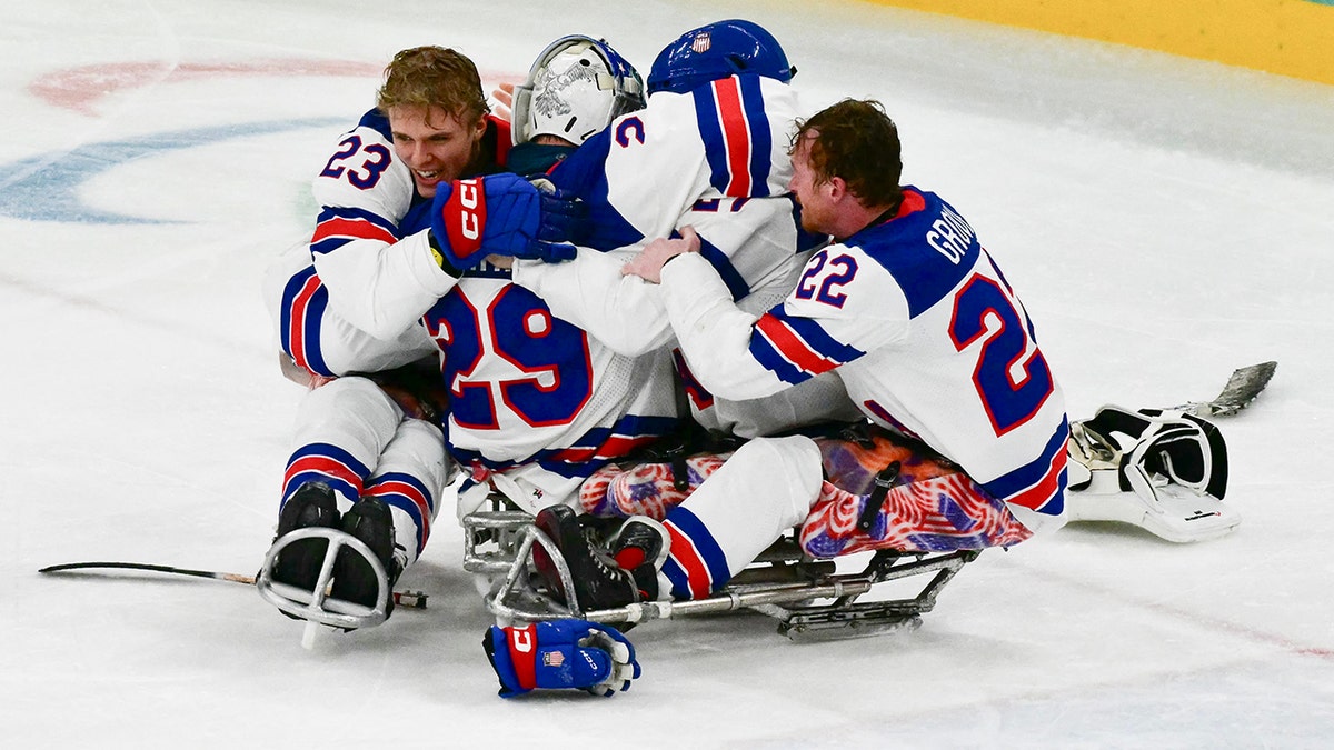Team USA Paralympic sled hockey completes clean sweep of Canada at Winter Games at george magazine