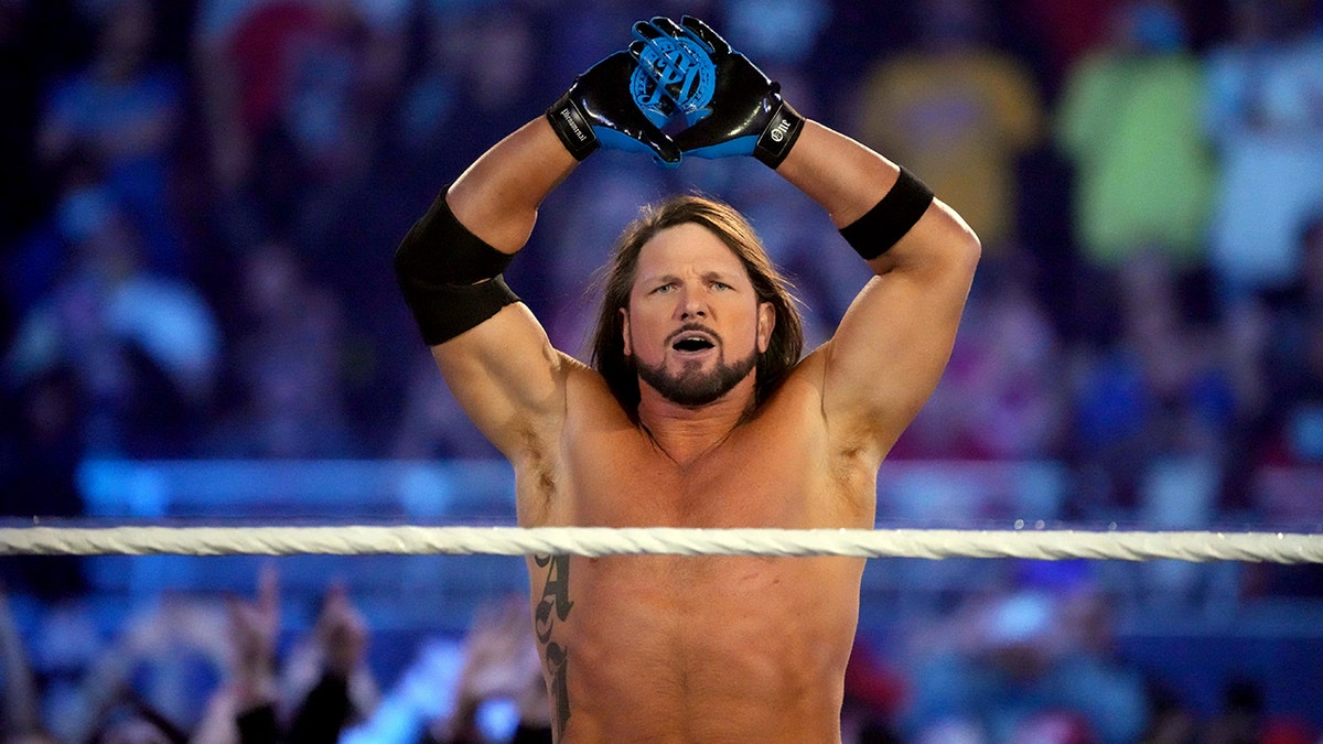 WWE NXT star dishes on viral AJ Styles conversation at Royal Rumble at george magazine