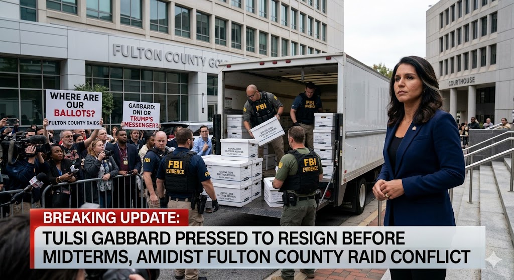 EXPOSED: The Secret Judge Connection in the Fulton Raid & Why Trump is FORCING Tulsi Out!