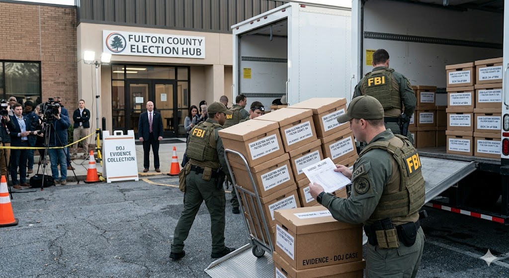 Explosive Secrets Unsealed: The Fulton County Ballot Raid and Tulsi Gabbard’s White House Future!