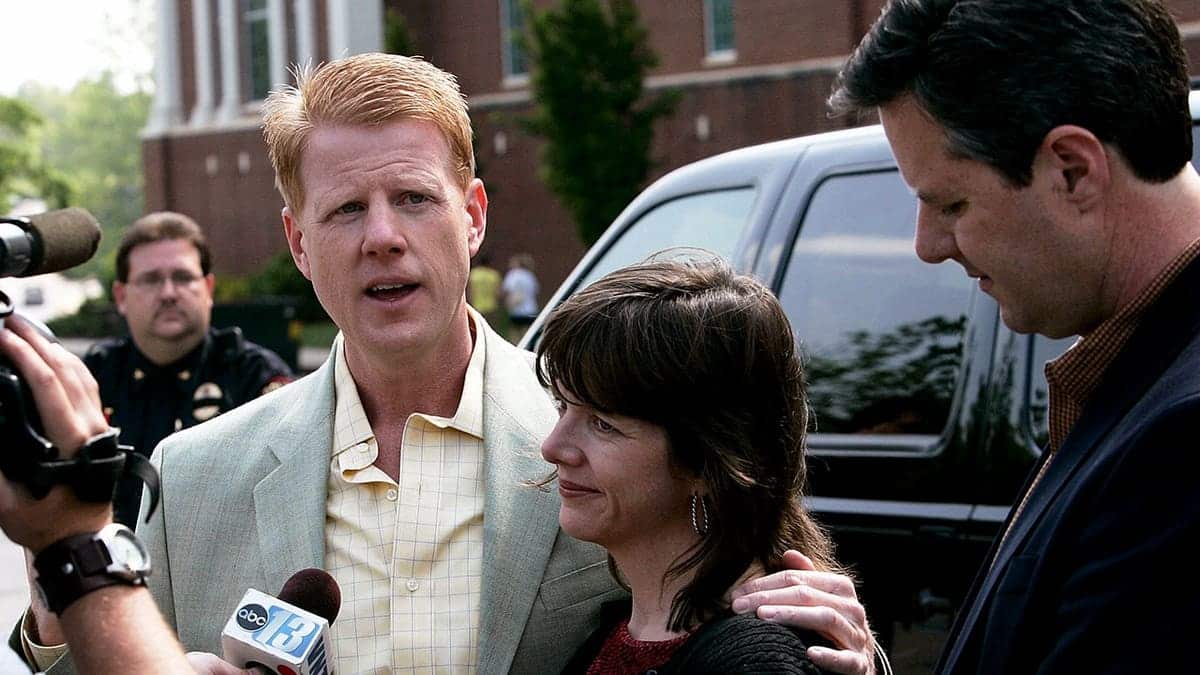 Jonathan Falwell with Jeannie and Jerry Jr.