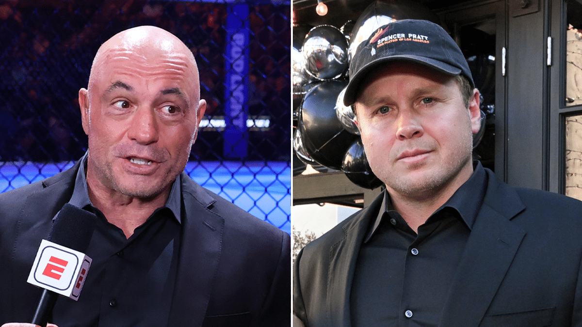 Photos showing Rogan and Pratt