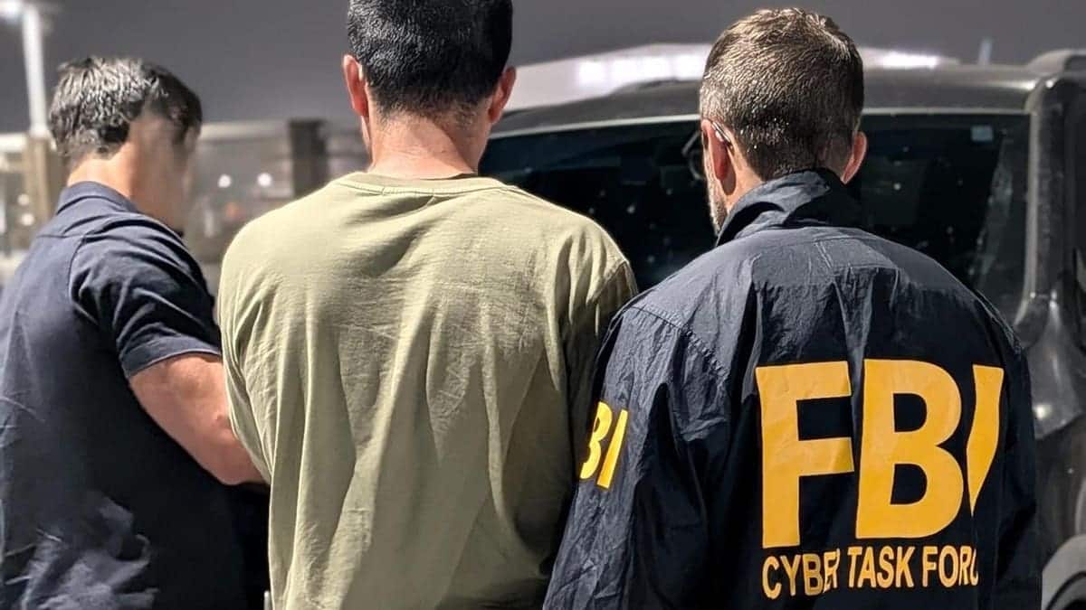 FBI brings suspect into custody