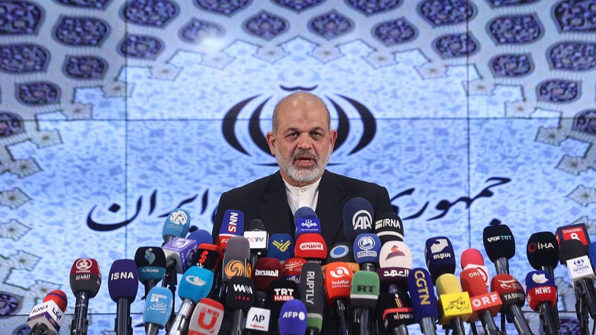 Iranian Interior Minister Ahmad Vahidi