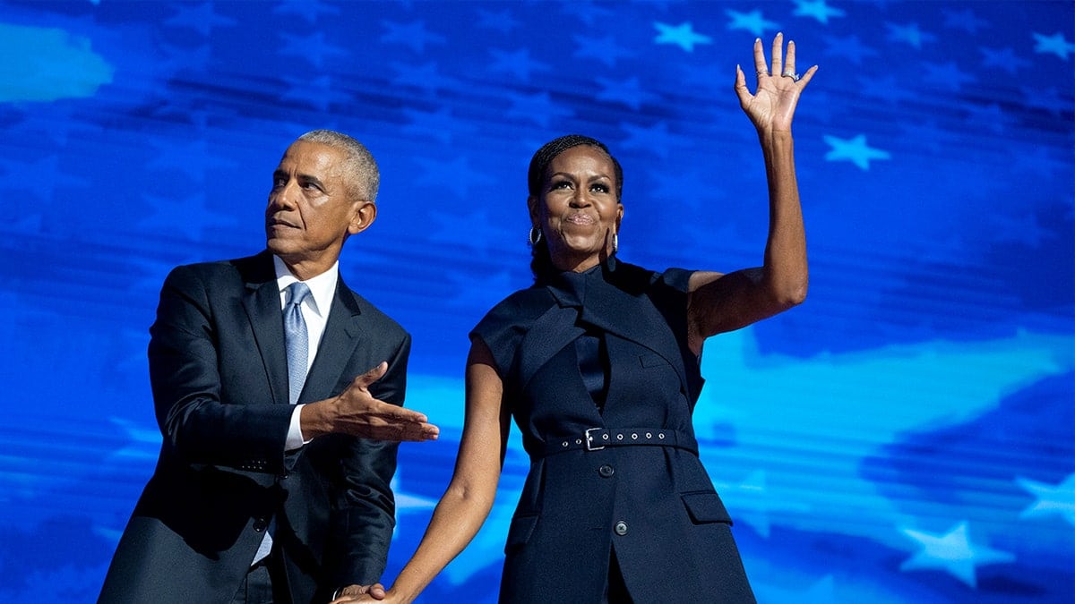 Michelle and Barack Obama