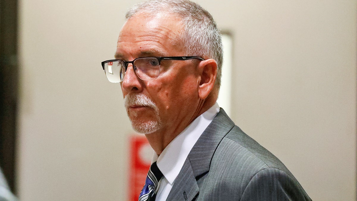 James Heaps standing in Los Angeles Superior Court
