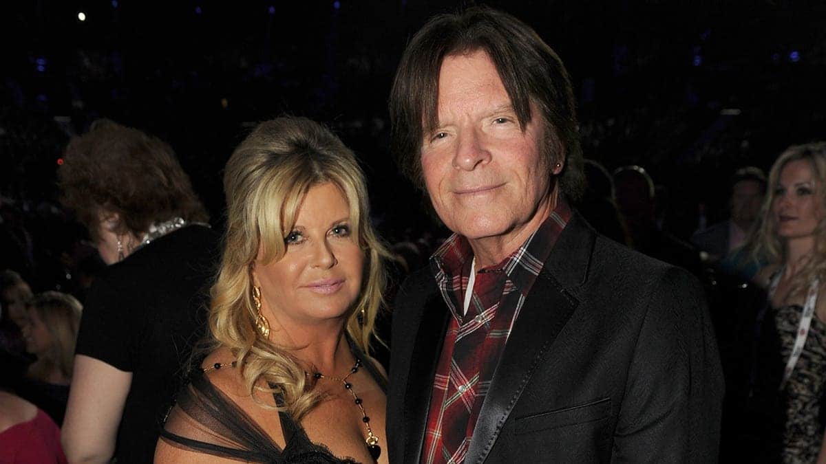 John Fogerty and his wife Julie at the ACM Awards in Las Vegas in April 2013.