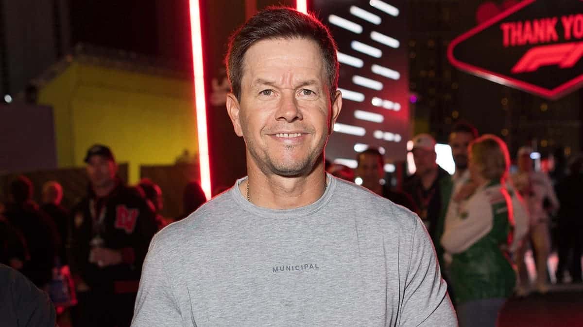 Mark Wahlberg at the F1 Grand Prix in Las Vegas in November 2025