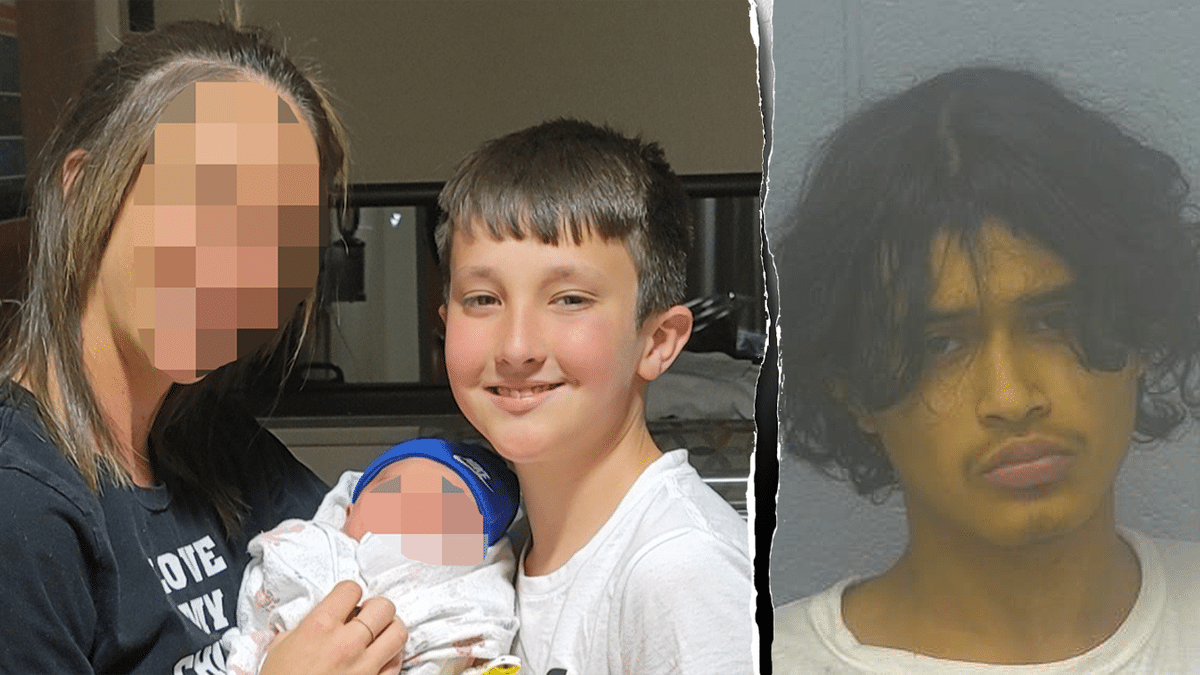 Miles Young with family and suspect Yefry Archaga in Missouri ambush killing case