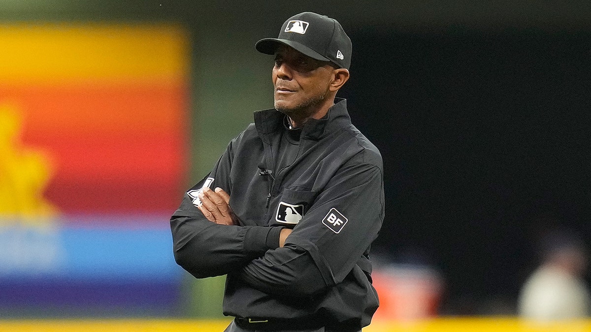 CB Bucknor watches the game