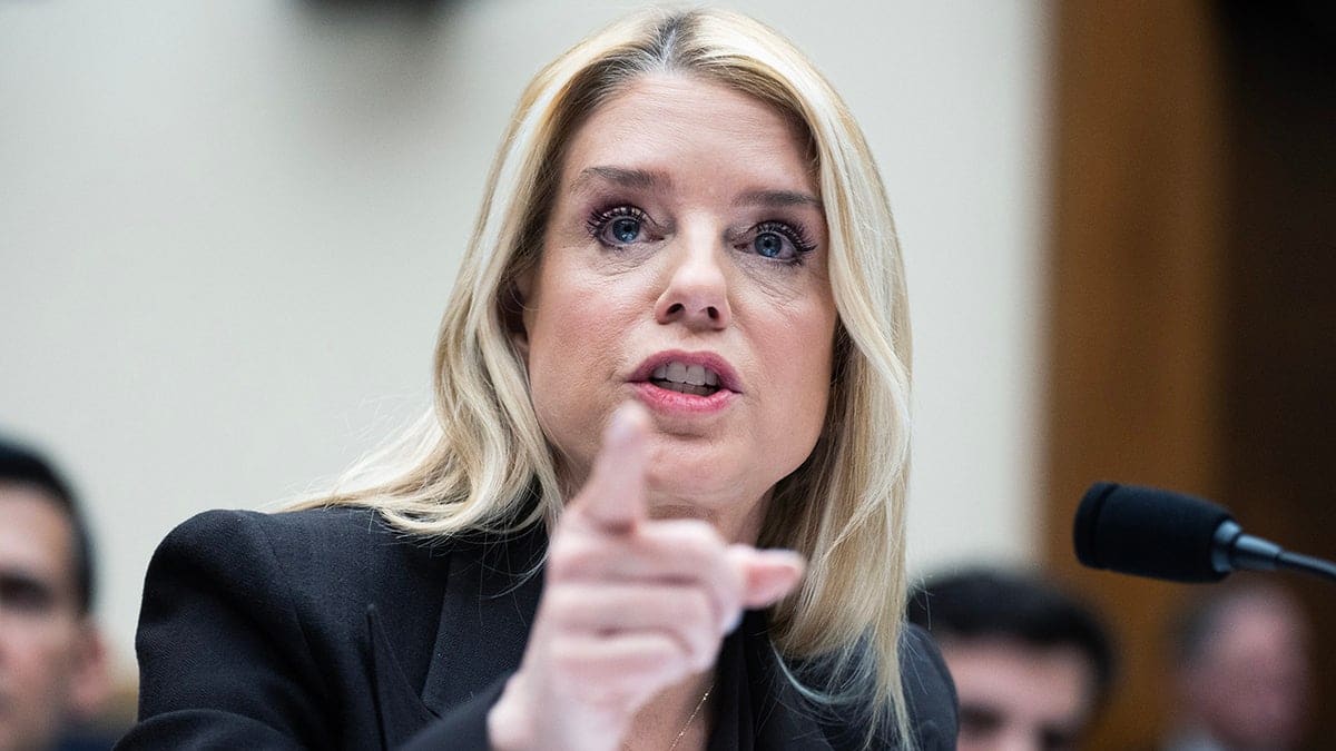 Attorney General Pam Bondi testifies during House Judiciary Committee hearing in Rayburn building