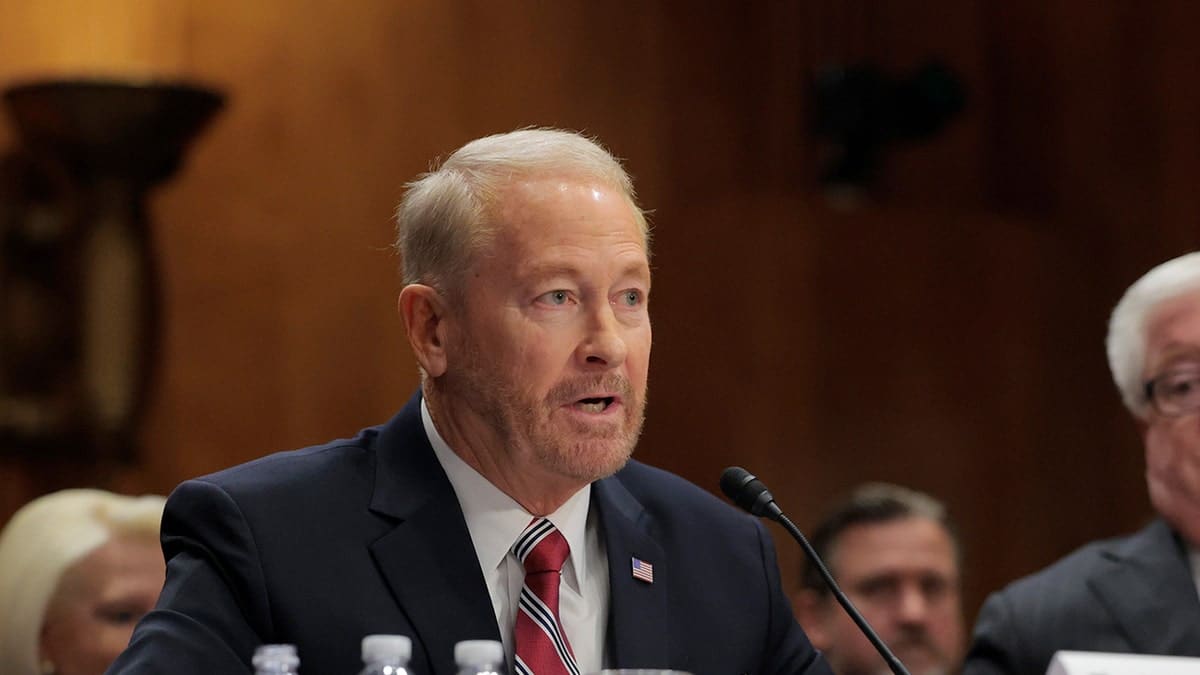 ronald johnson speaking during hearing