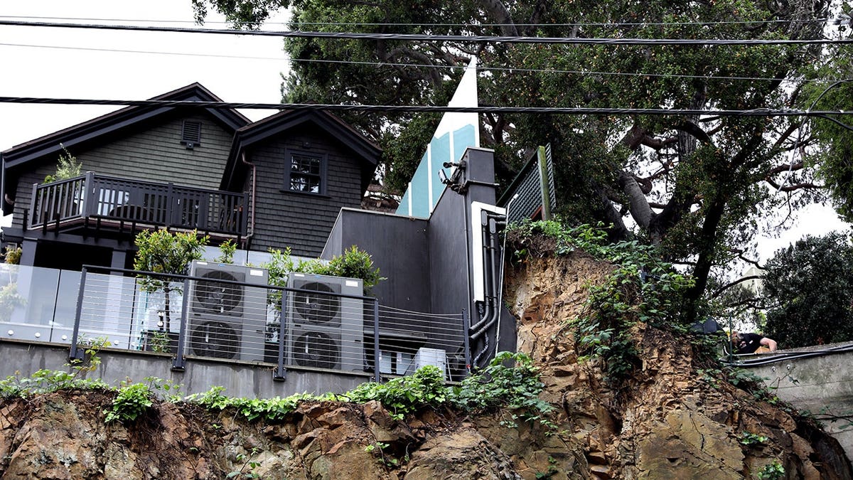 The home of Sam Altman seen from Chestnut Street in San Francisco