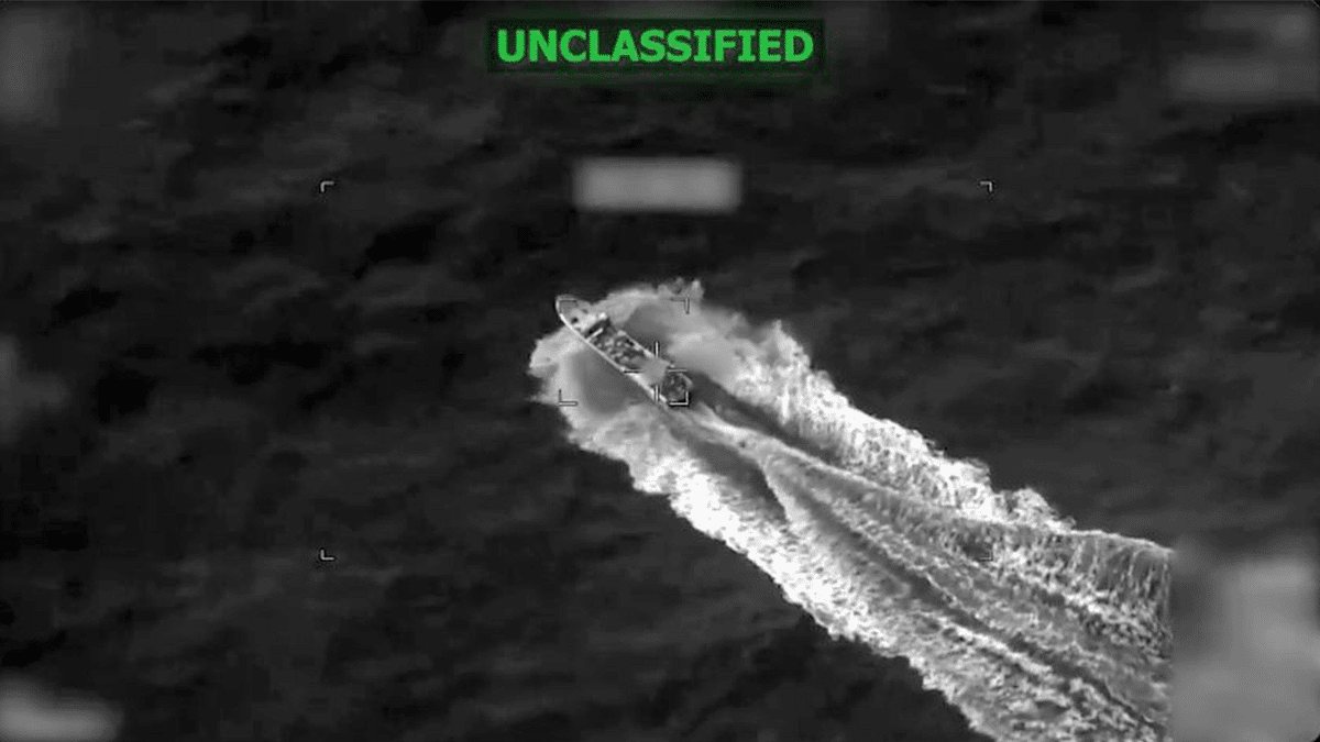 A suspected narco-trafficking boat was attacked by the Pentagon