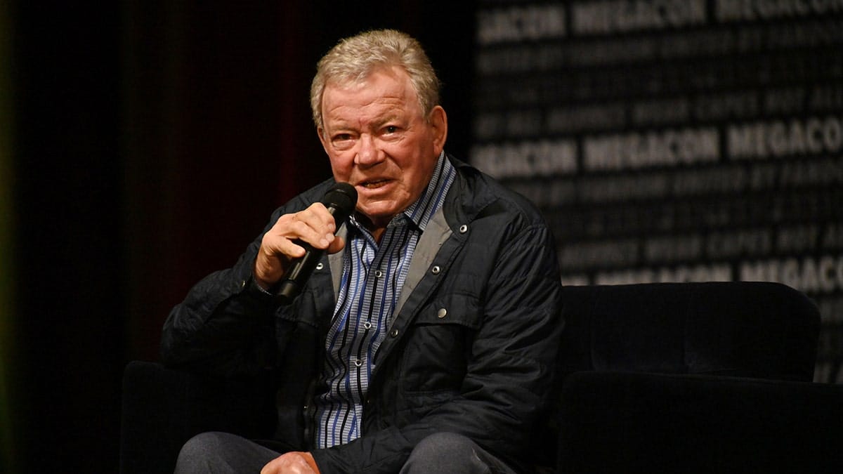 William Shatner speaking