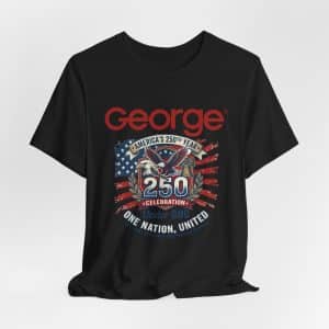 America’s 250th George Magazine T-ShirtAmerica's 250th George Magazine T-shirt