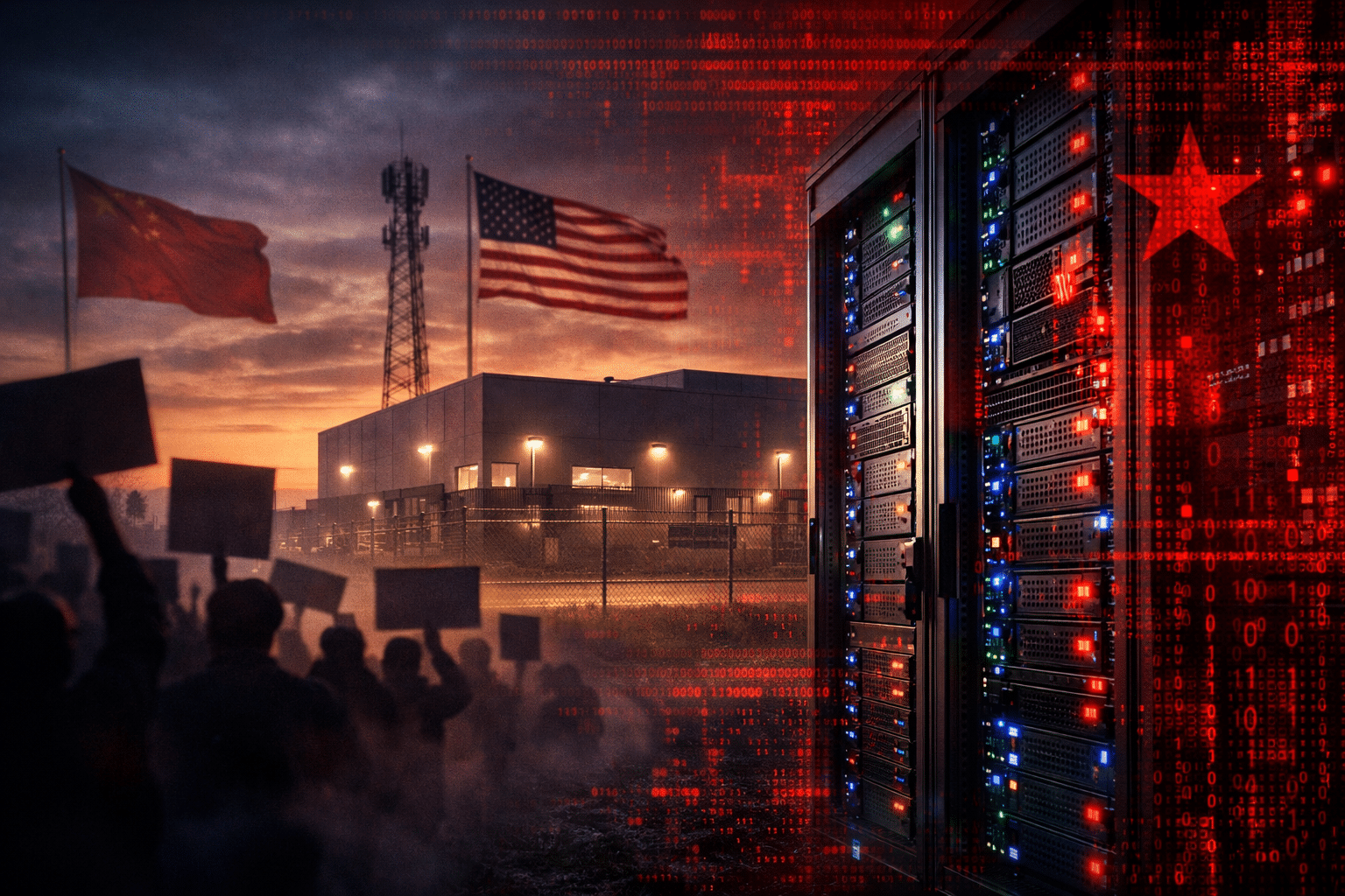 EXPOSED: How CCP-Linked Money Is Quietly Fueling America’s Anti–AI Data Center Movement