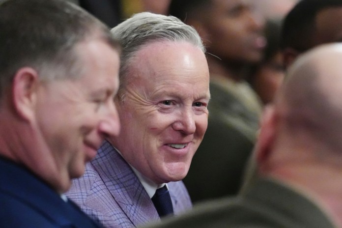 Former White House Press Secretary, Sean Spicer.