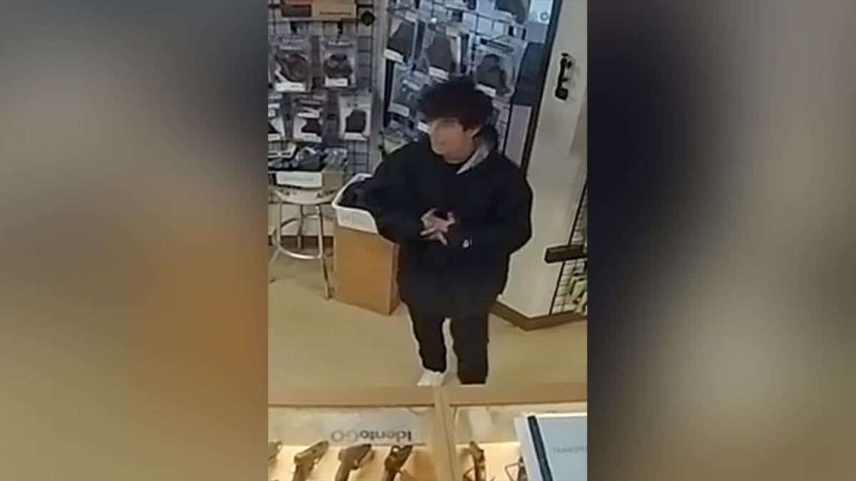 Surveillance image released by Austin police shows a suspect connected to multiple shootings.