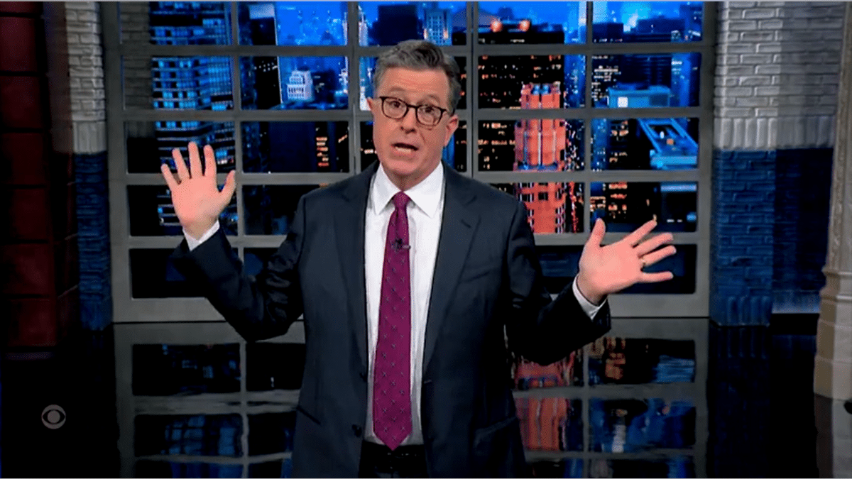 Colbert speaks about the presidential election and the border