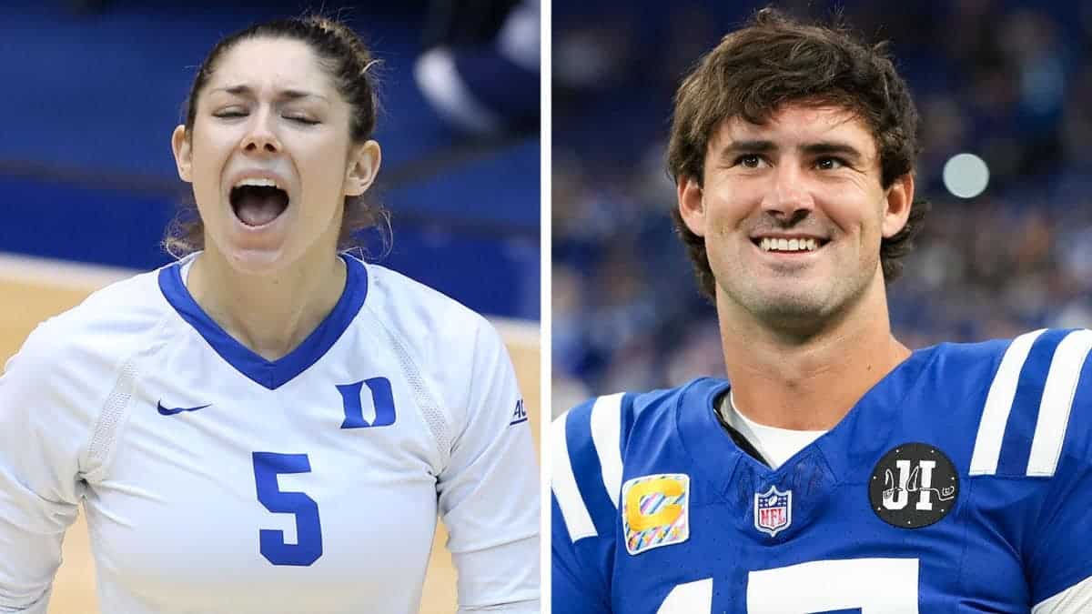 Daniel Jones and girlfriend Nicole Elattrache both attended Duke University.