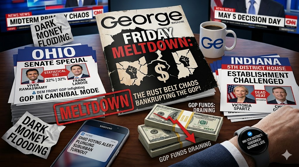 FRIDAY MELTDOWN: Plunging Turnout and Dark Money Hijack the May 5 Primaries!