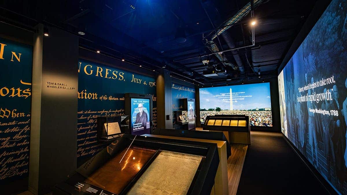 national archives google virtual exhibit america 250