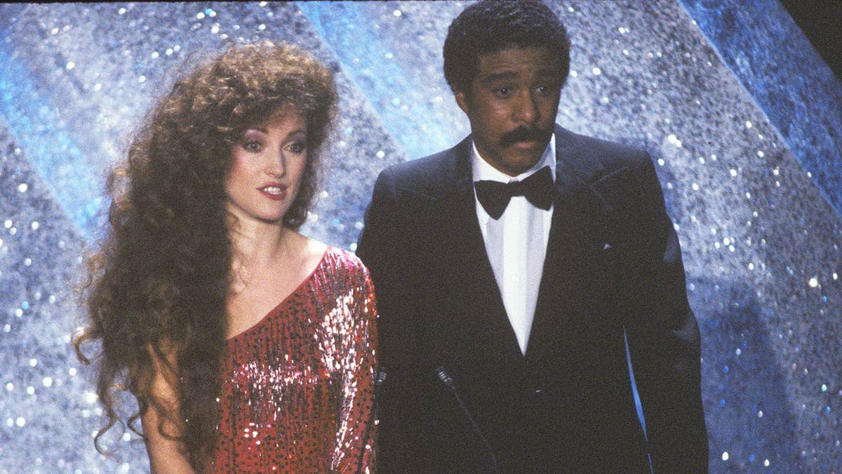 Jane Seymour and Richard Pryor presenting at the Oscars in 1981.