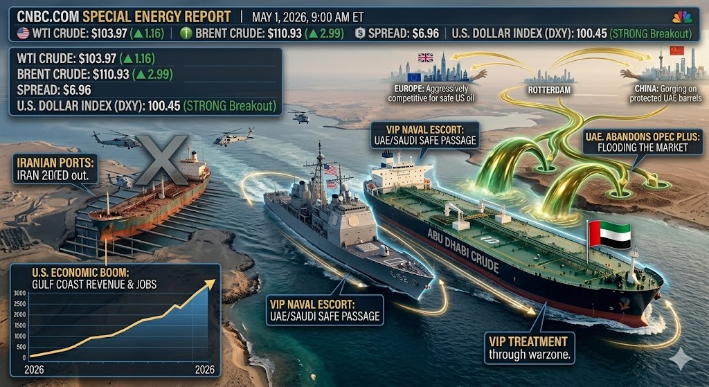 U.A.E. Floods the Market Under U.S. Navy Protection! OPEC is DEAD!