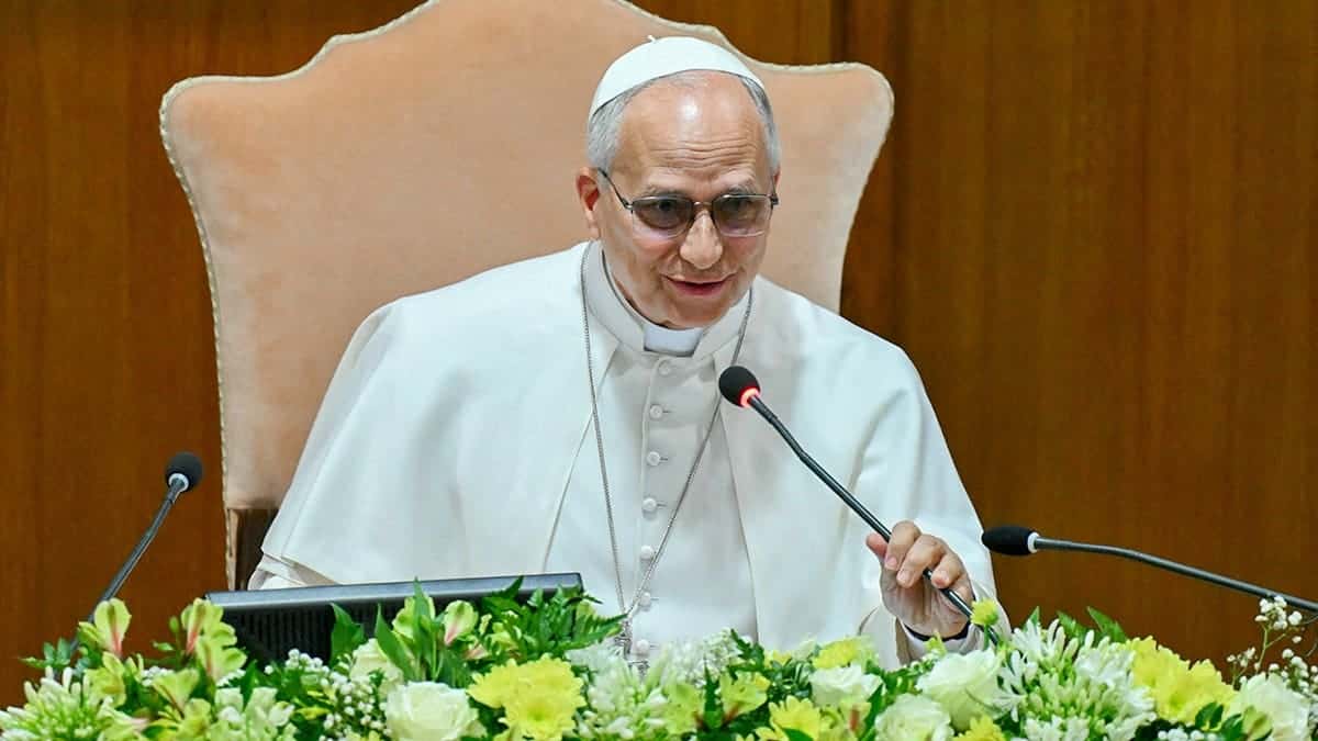 The Pope speaking on AI.