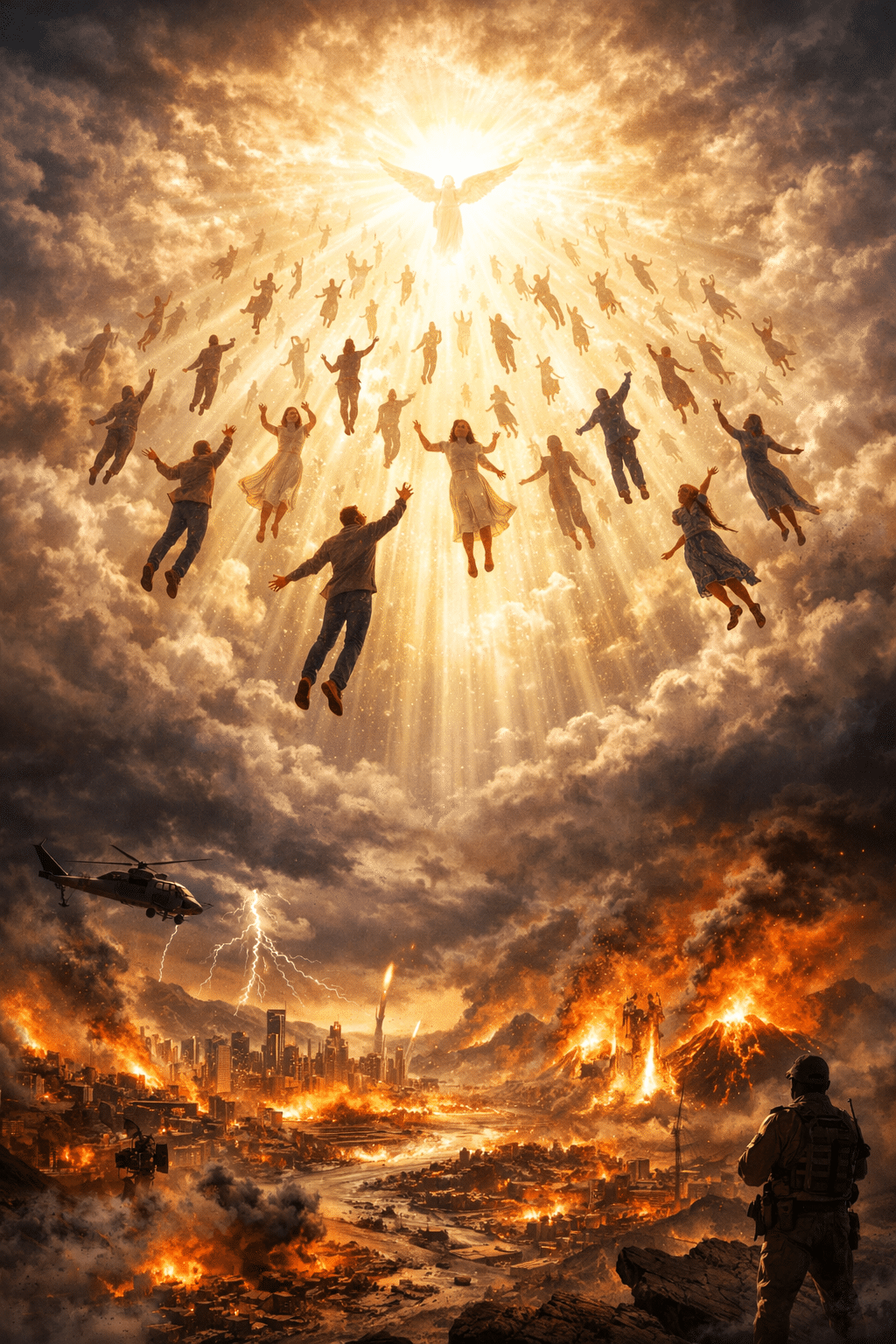 The Body of Christ NOT on Earth for the Great Tribulation, the Day of the LORD!