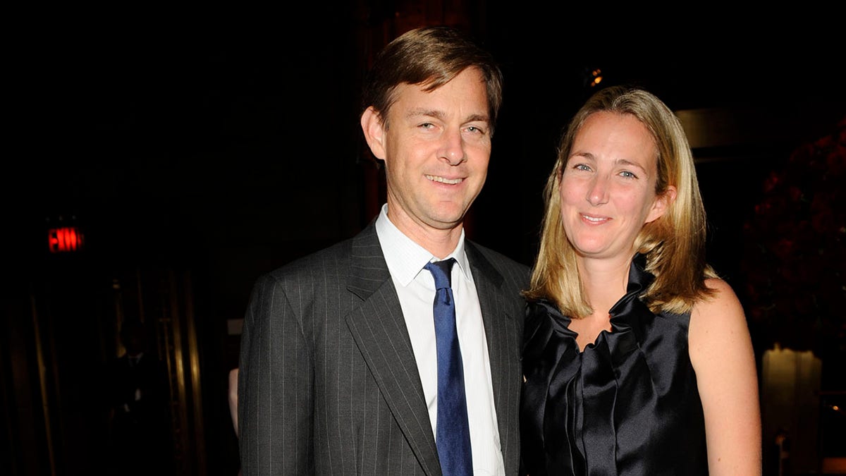 Henry Davis and Bell Davis posing at New Yorkers for Children Fall 2008 Gala in New York City