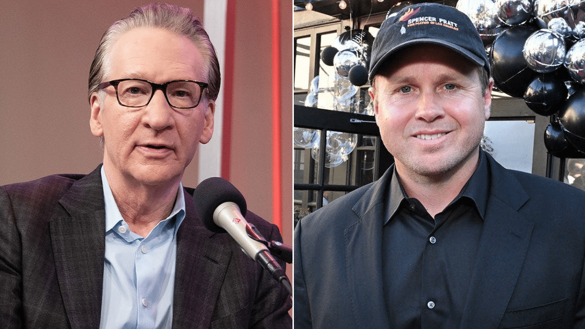 Bill Maher and Spencer Pratt
