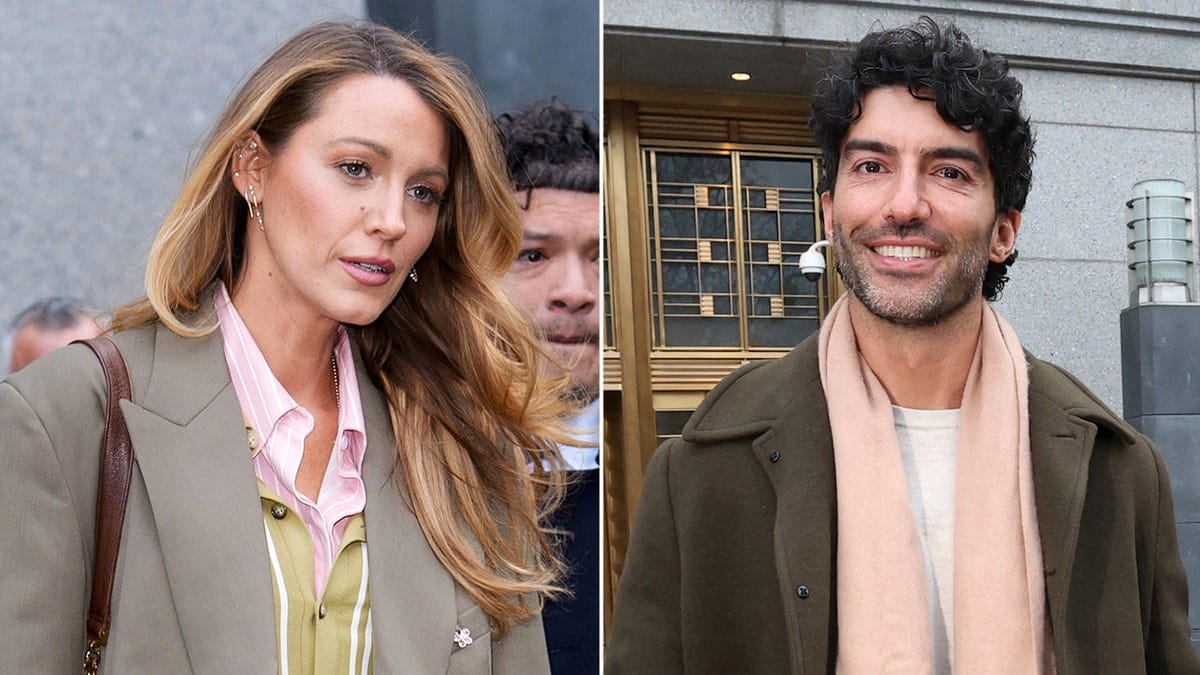 Blake Lively and Justin Baldoni exit court