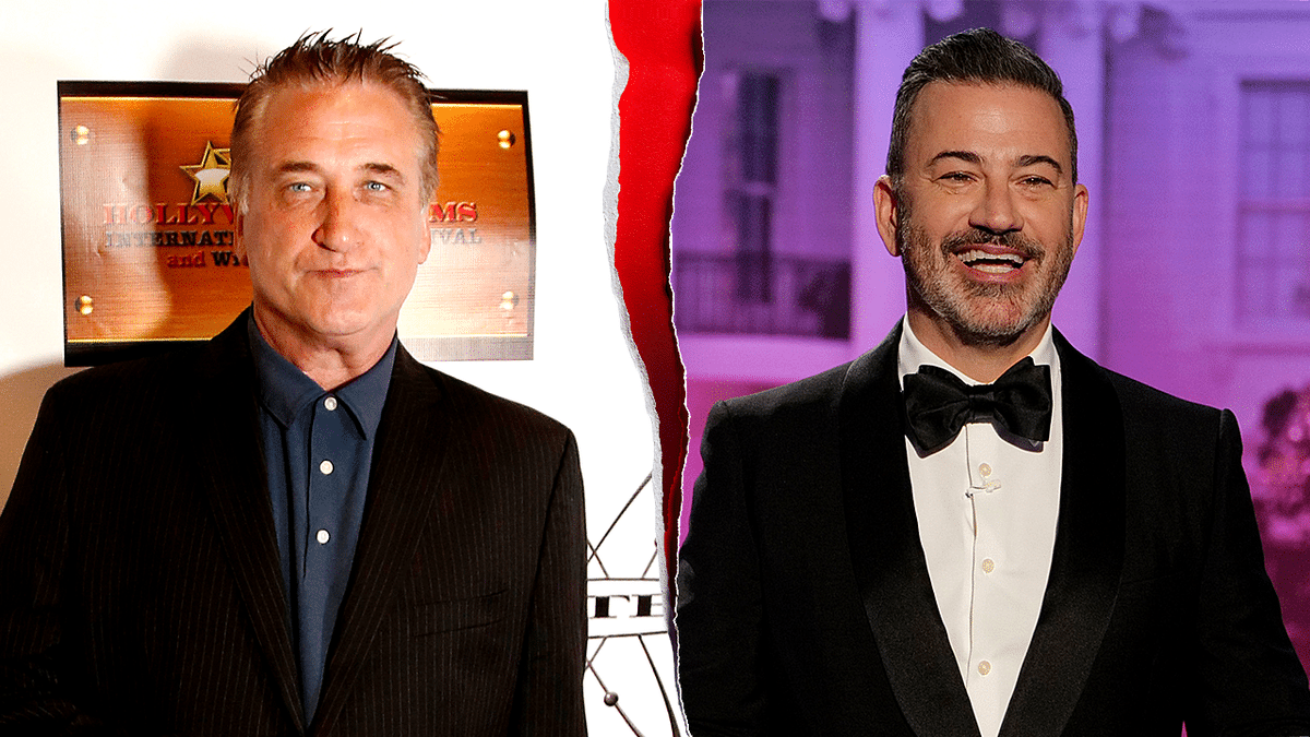 Actor Daniel Baldwin and late-night host and comedian Jimmy Kimmel