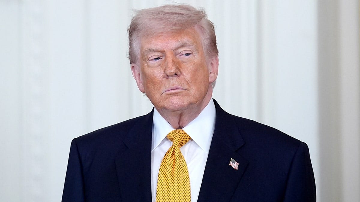 President Donald Trump at White House