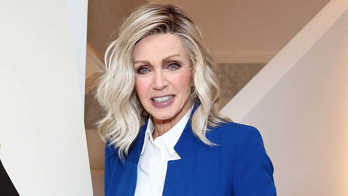 Donna Mills standing at Netflix Maria Los Angeles Tastemaker Screening in Los Angeles