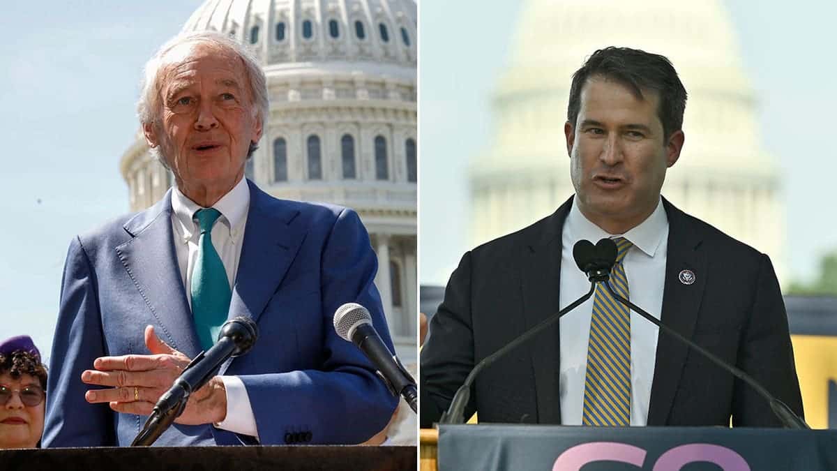 Split of Ed Markey and Seth Moulton