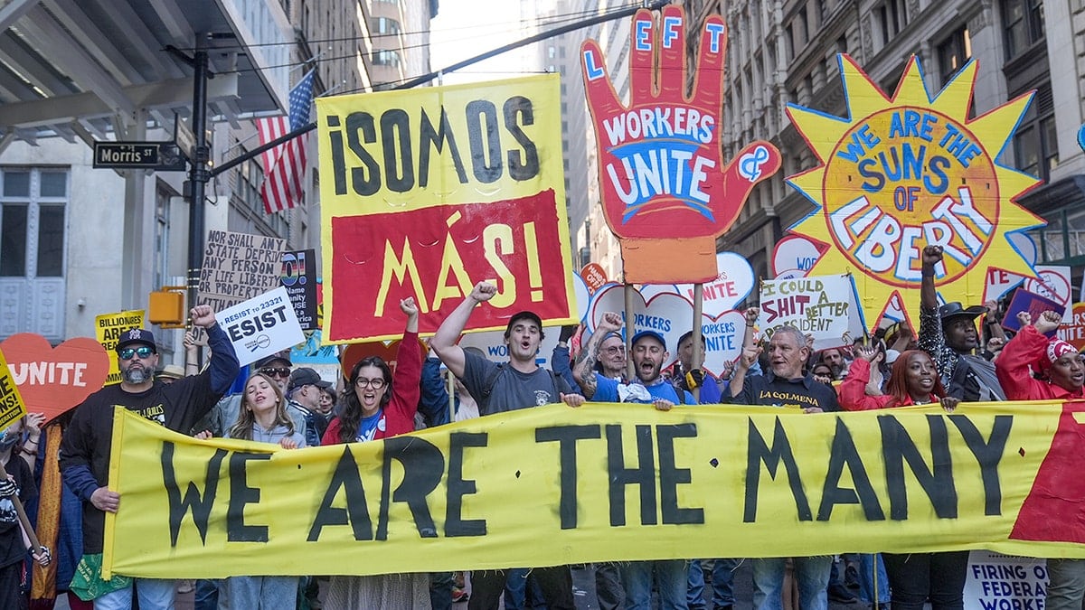 May Day rally and march in 2025